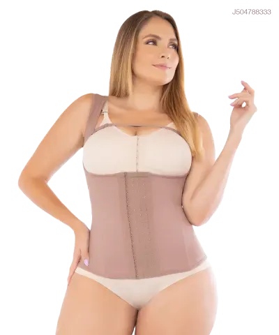 Cinturilla de control alto con ajuste y moldeo abdominal ultrafit skin — Cocoa